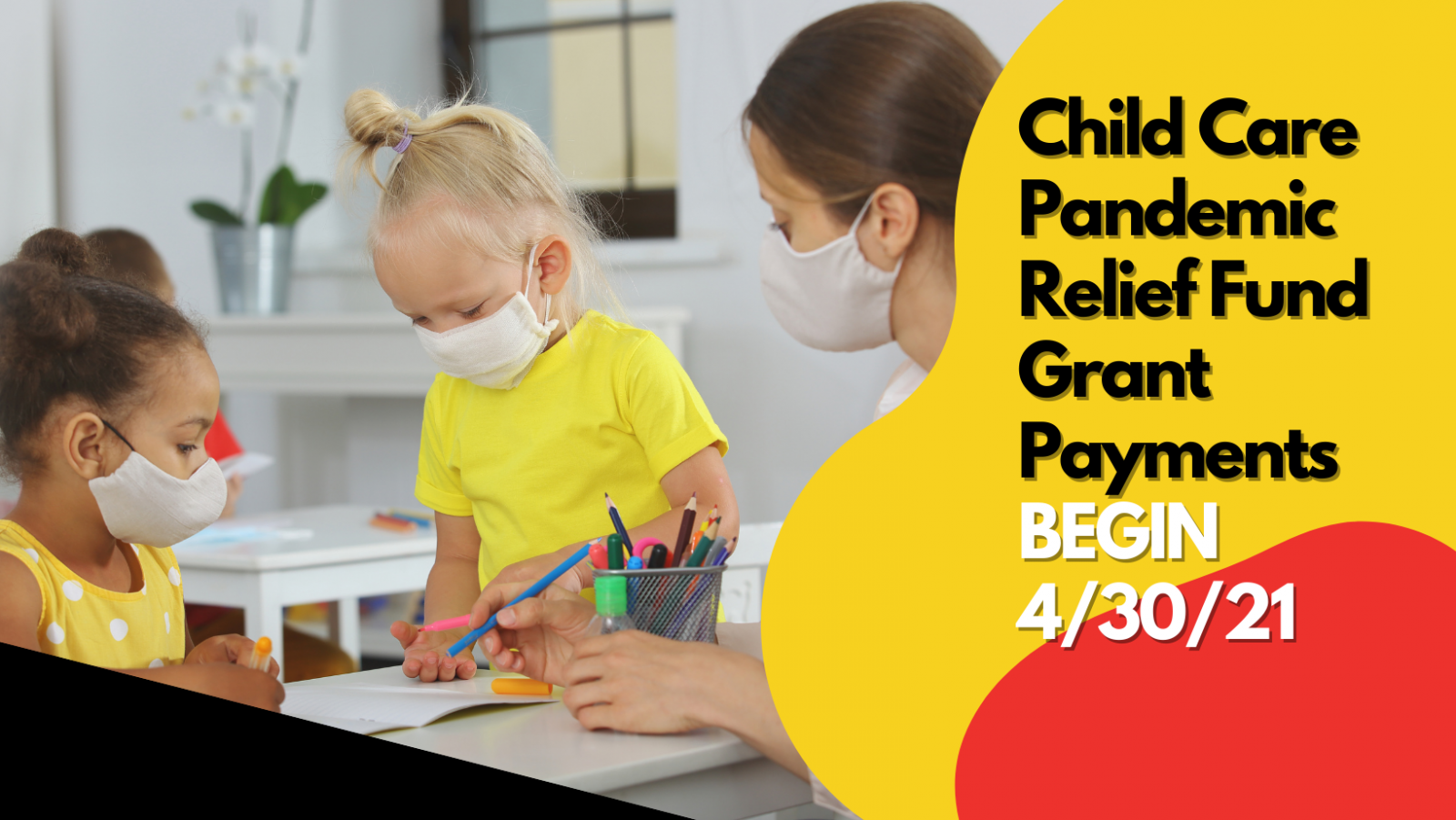 2021 Child Care Relief Fund Grant Application Division of Early Childhood